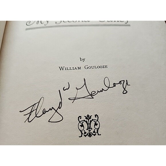 My Second Valley William Goulooze Signed 5th Printing 1971 HCDJ - Picture 8 of 16